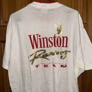 New Vintage Men’s  1992 Winston Racing team pocket t-shirt X-LARGE